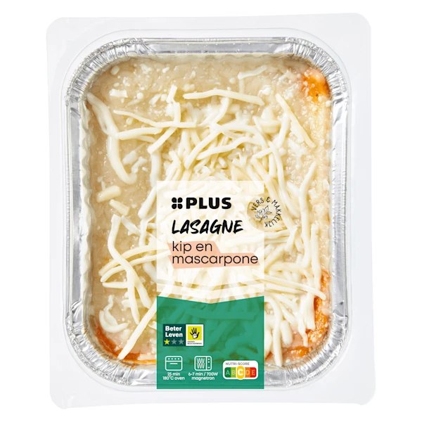 PLUS Lasagne kip mascarpone