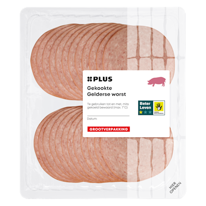 PLUS Gekookte Gelderse worst GVP