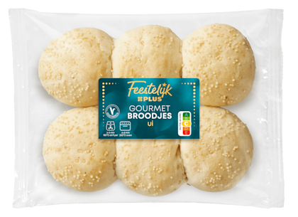 Mini gourmetbroodjes ui