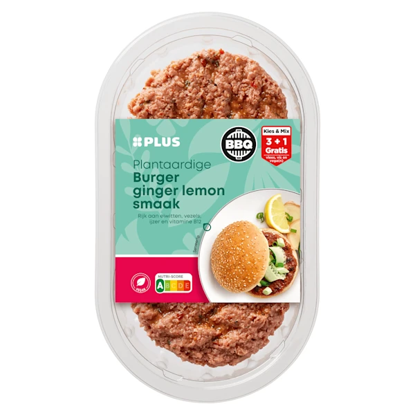 PLUS Ginger Lemon Burger