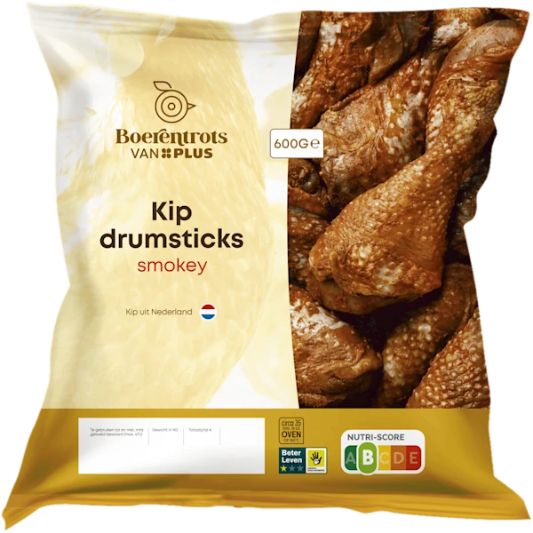 PLUS Boerentrots Kipdrumsticks smokey