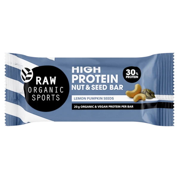 RAW Organic Sports High protein bar lemon 30%