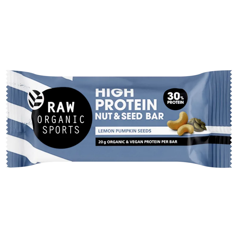 RAW Organic Sports High protein bar lemon 30%