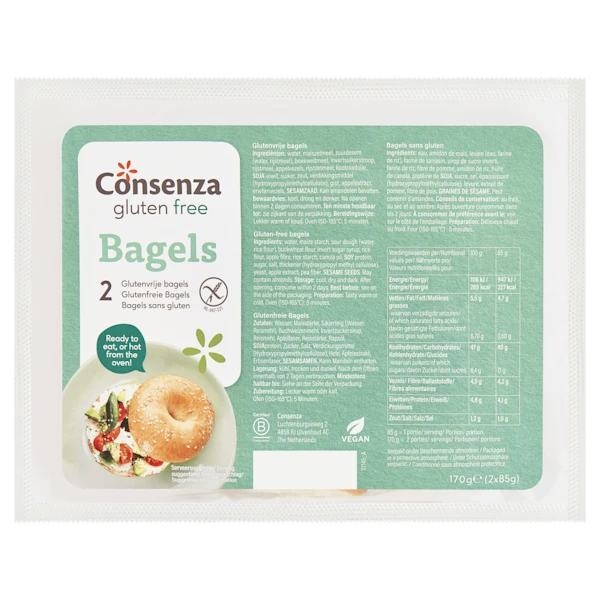 Consenza GV Bagels 2x85g