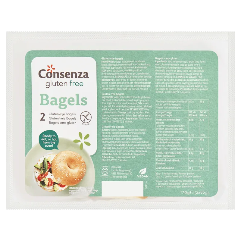 Consenza GV Bagels 2x85g