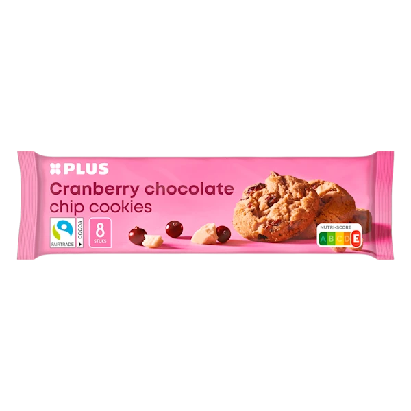 PLUS Cranberry chocolate chip cookies