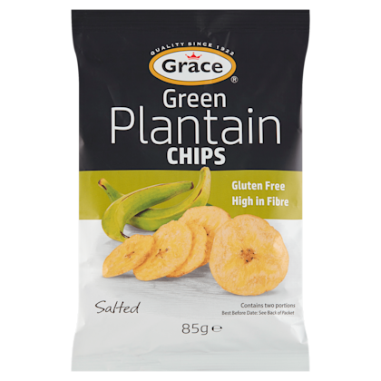 Green plantain chips