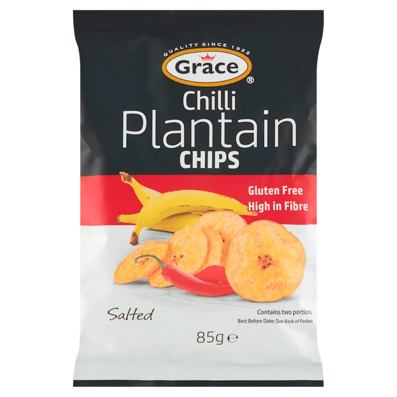 Grace Chili plantain chips