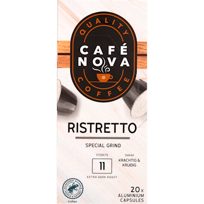 Koffiecups ristretto sterkte 11