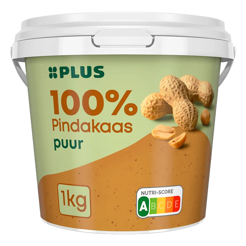 PLUS 100% pindakaas