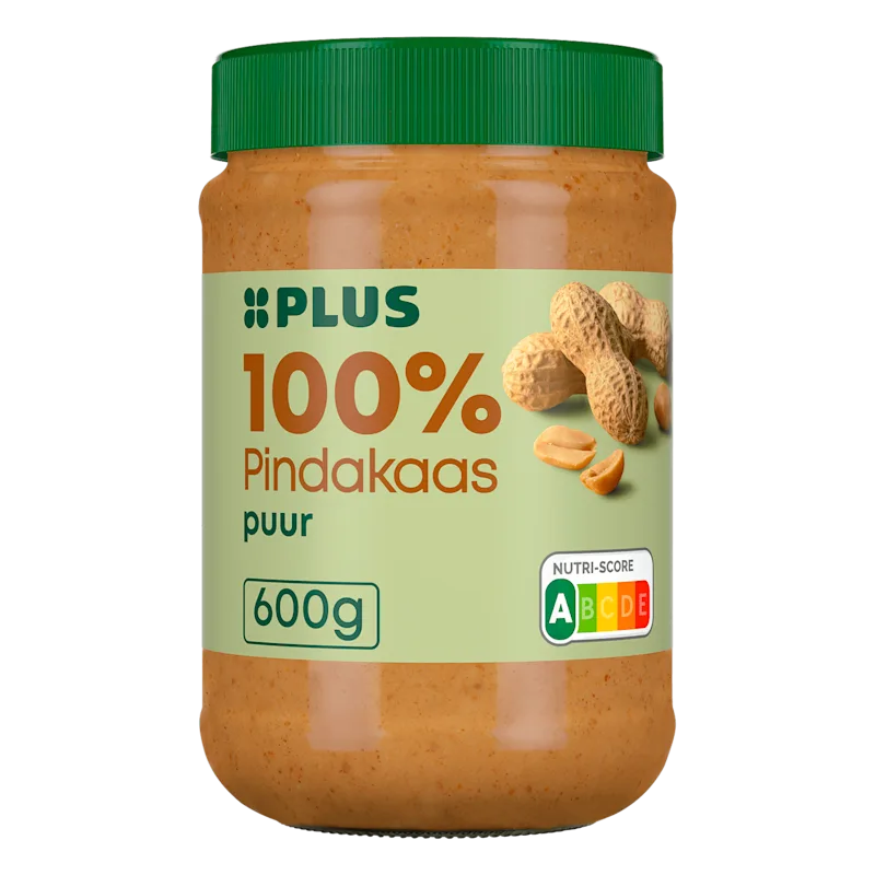 PLUS 100% pindakaas
