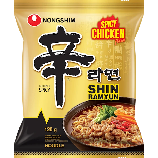 Nongshim instant noedels shin ramyun kip