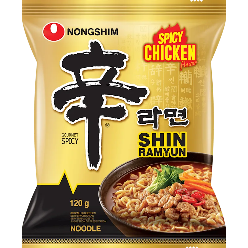 Nongshim instant noedels shin ramyun kip