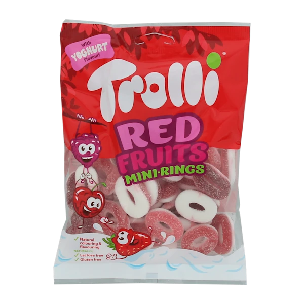 Trolli Red fruits minirings