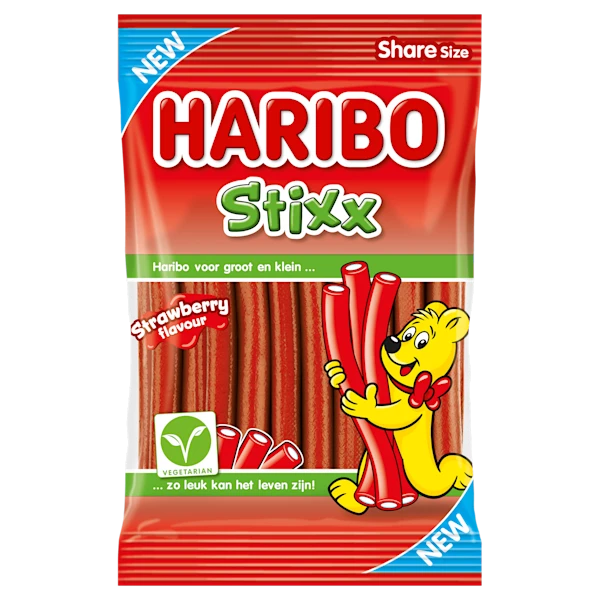 Haribo Stixx strawberry