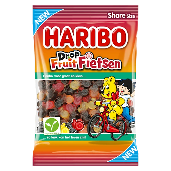 Haribo Drop fruit fietsen