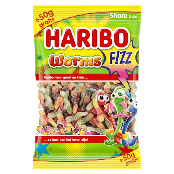 Haribo Worms F!ZZ