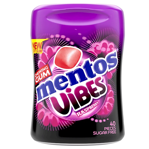 Mentos Vibes raspberry