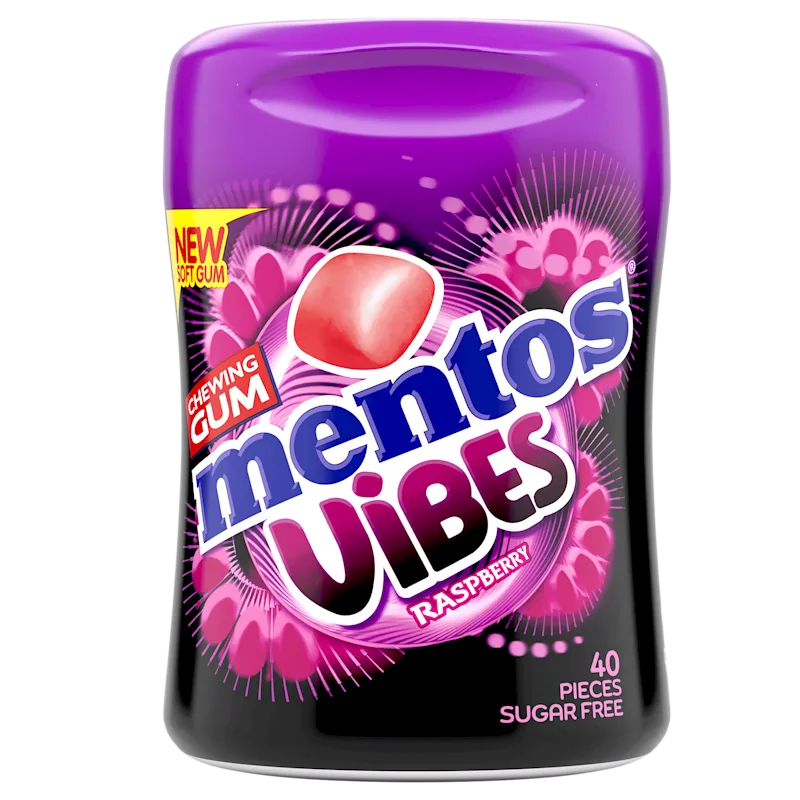 Mentos Vibes raspberry