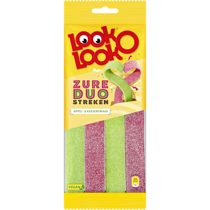 Zure duo streken appel kers