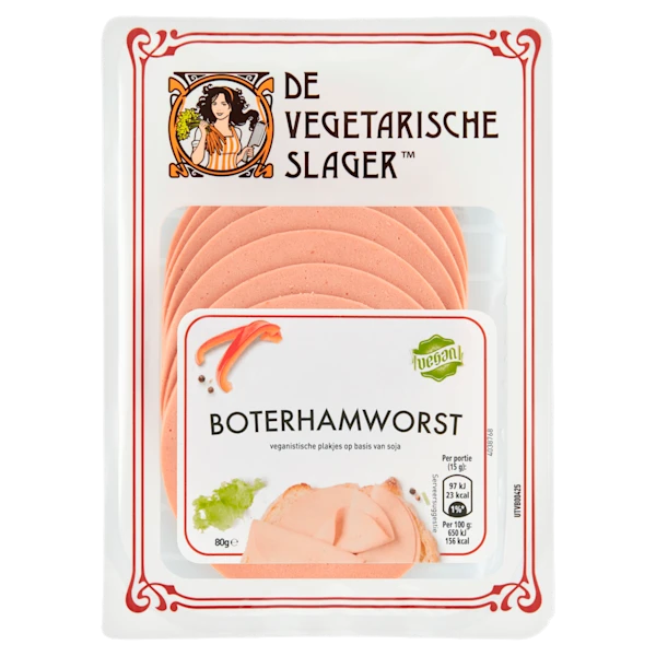 Vegetarische Slager Boterhamworst