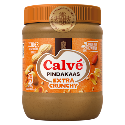 Pindakaas Extra crunchy - PLUS