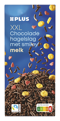 XXL Hagelslag melk met Emoji's