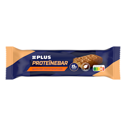 PLUS Vegan proteïne reep gezouten karamel