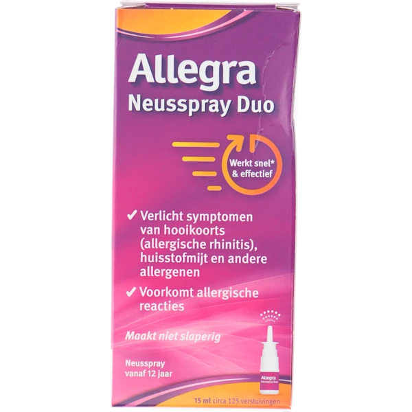 Allegra Neusspray duo