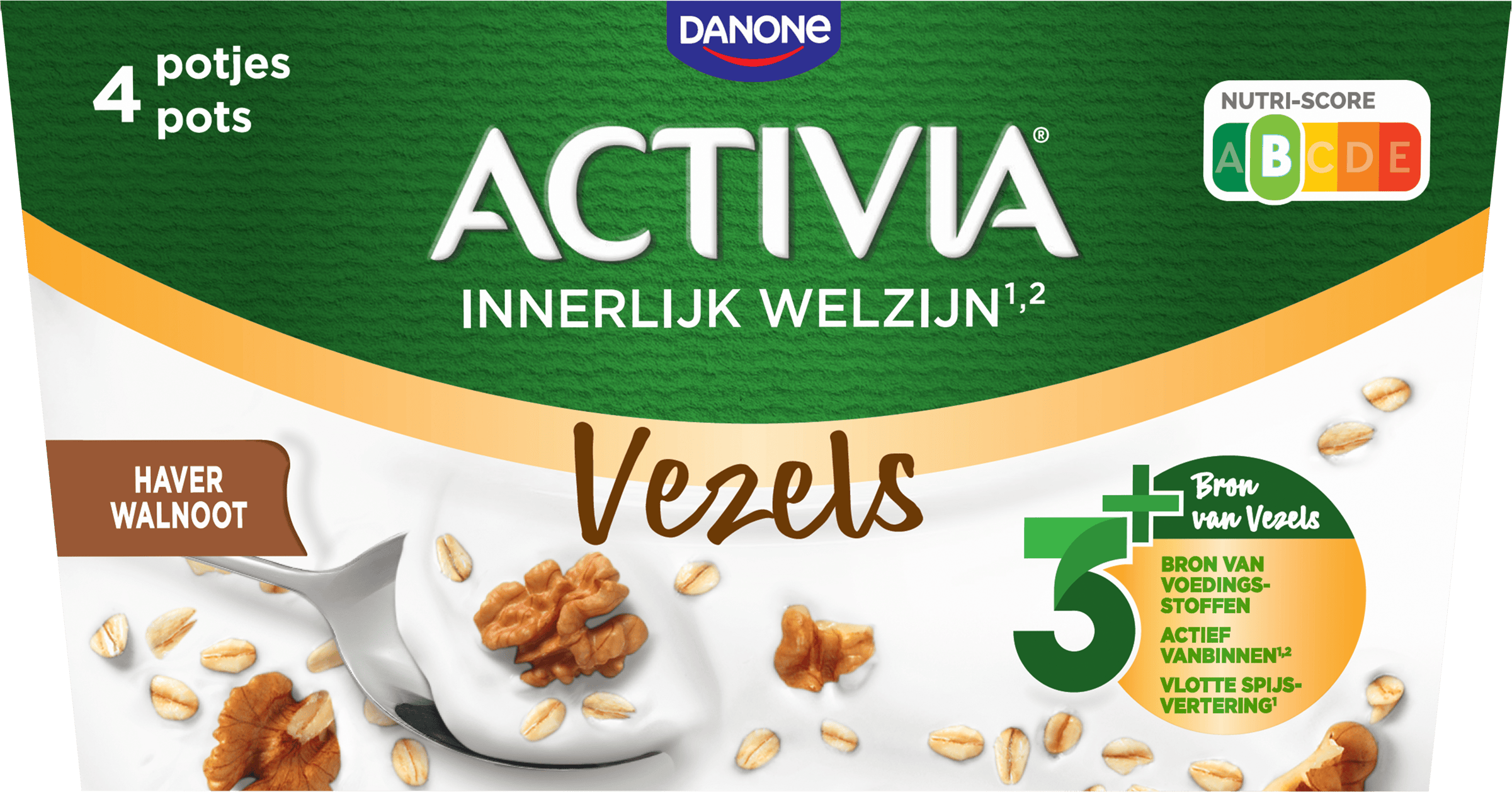 Activia Vezels Haver Walnoot