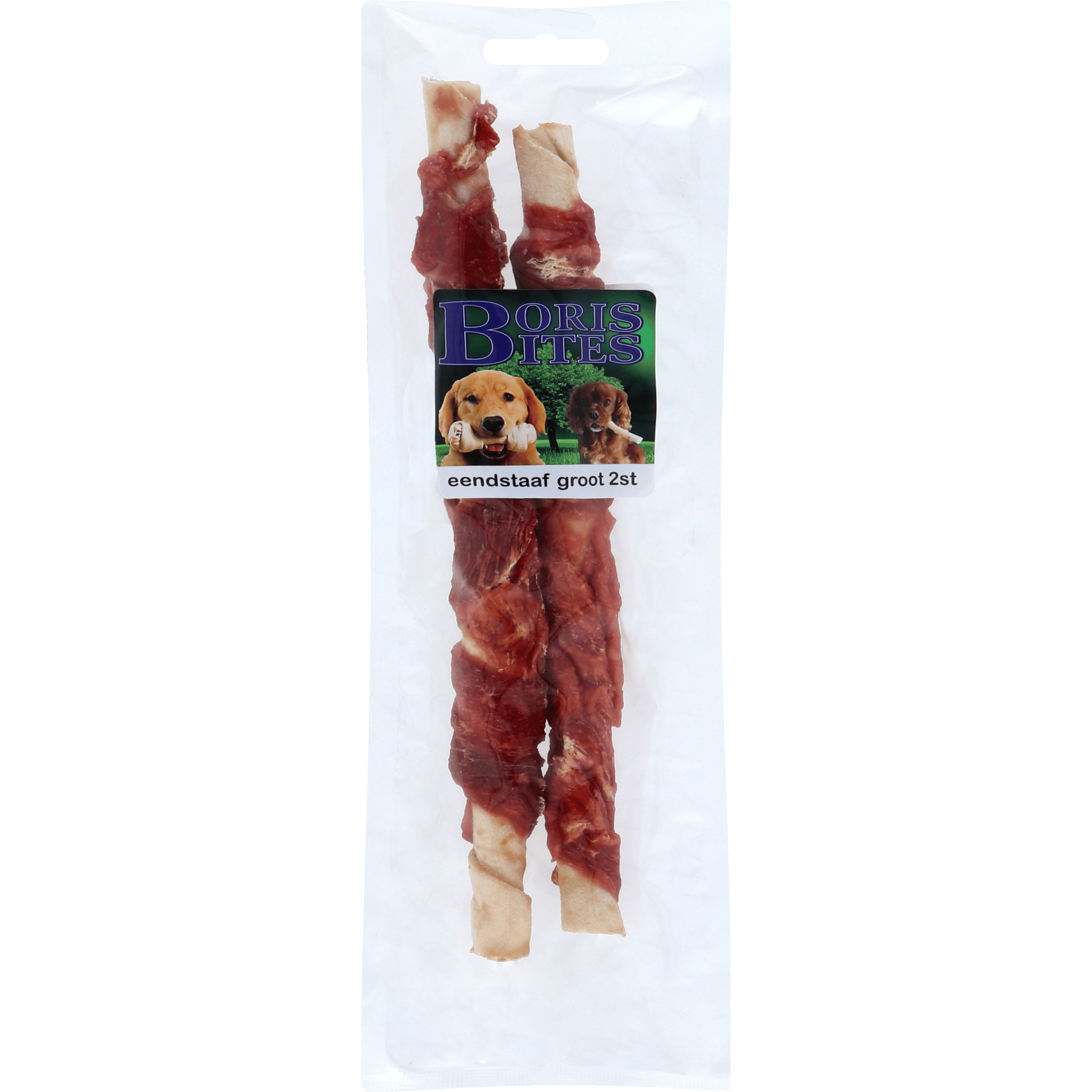 Neutraal eendstaaf groot 2st Zak 2 st