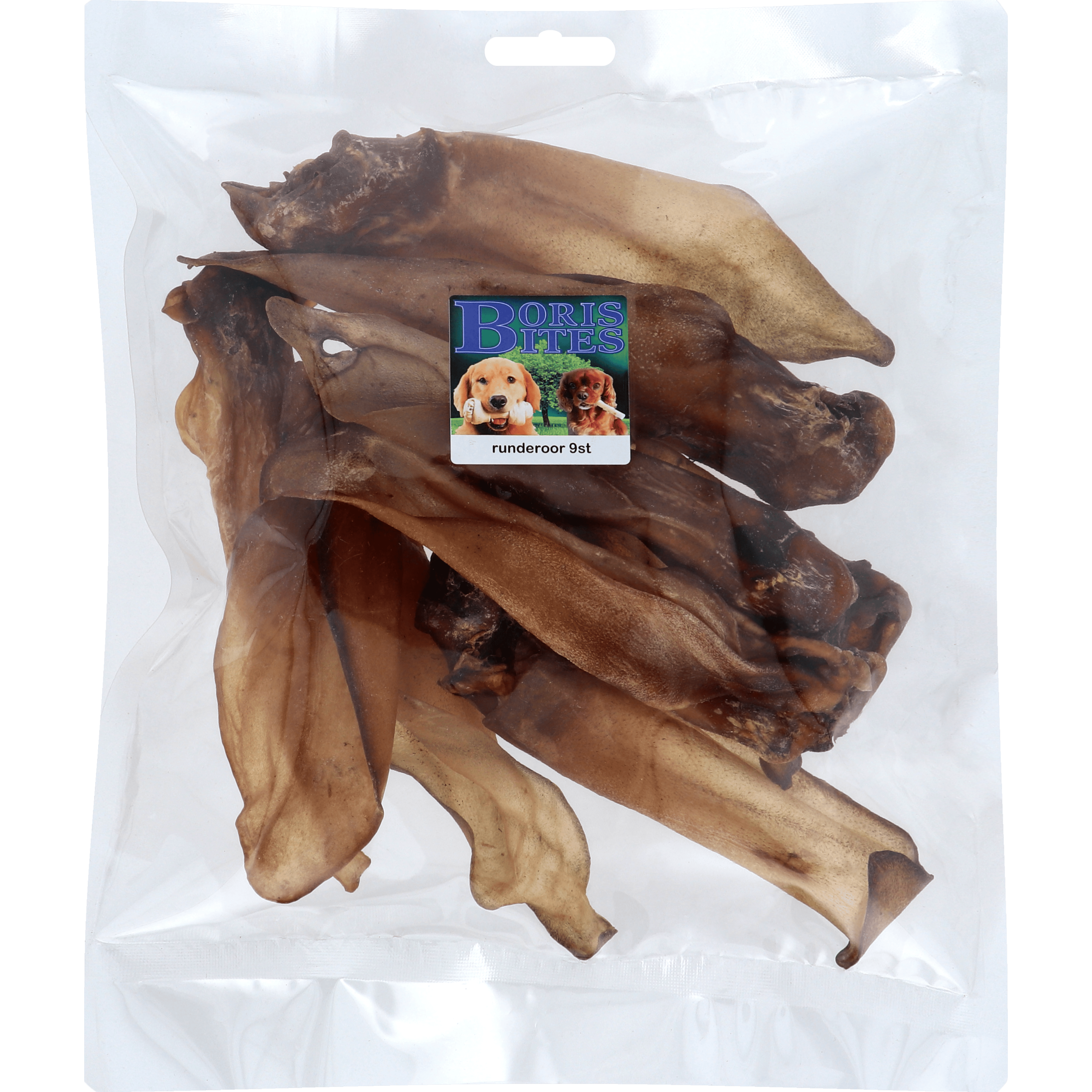 Neutraal runderoor 9st Zak 9 st