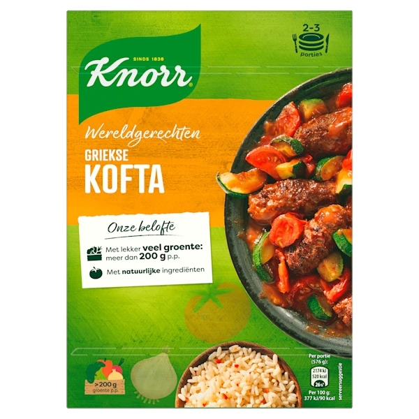 Knorr Wereldgerecht Griekse kofta