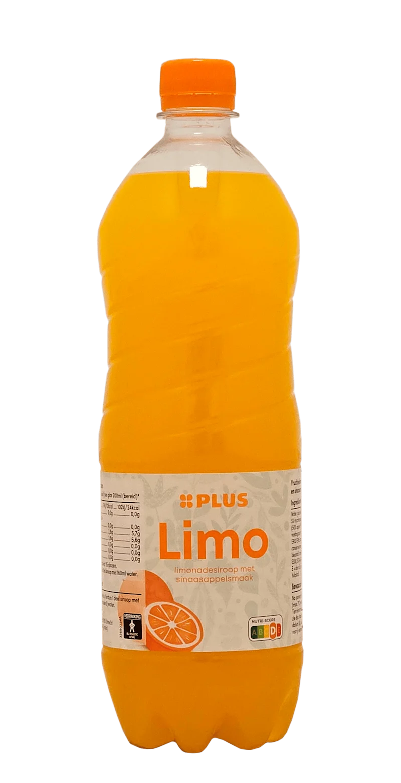 PLUS Limonadesiroop Sinaasappel