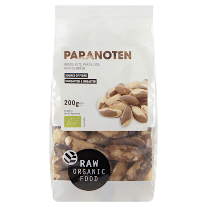 Raw Organic Food Paranoten biologisch