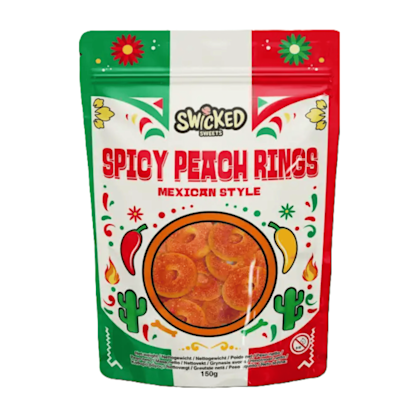 Mexican Spicy Gummy Rings - PLUS