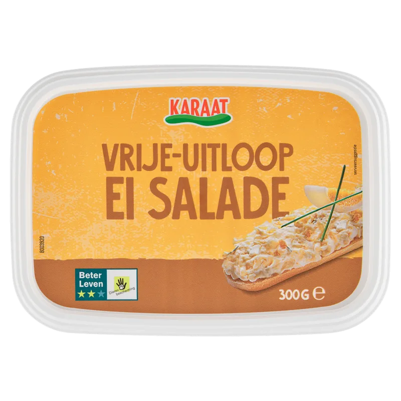 Karaat Vrije-uitloop eisalade