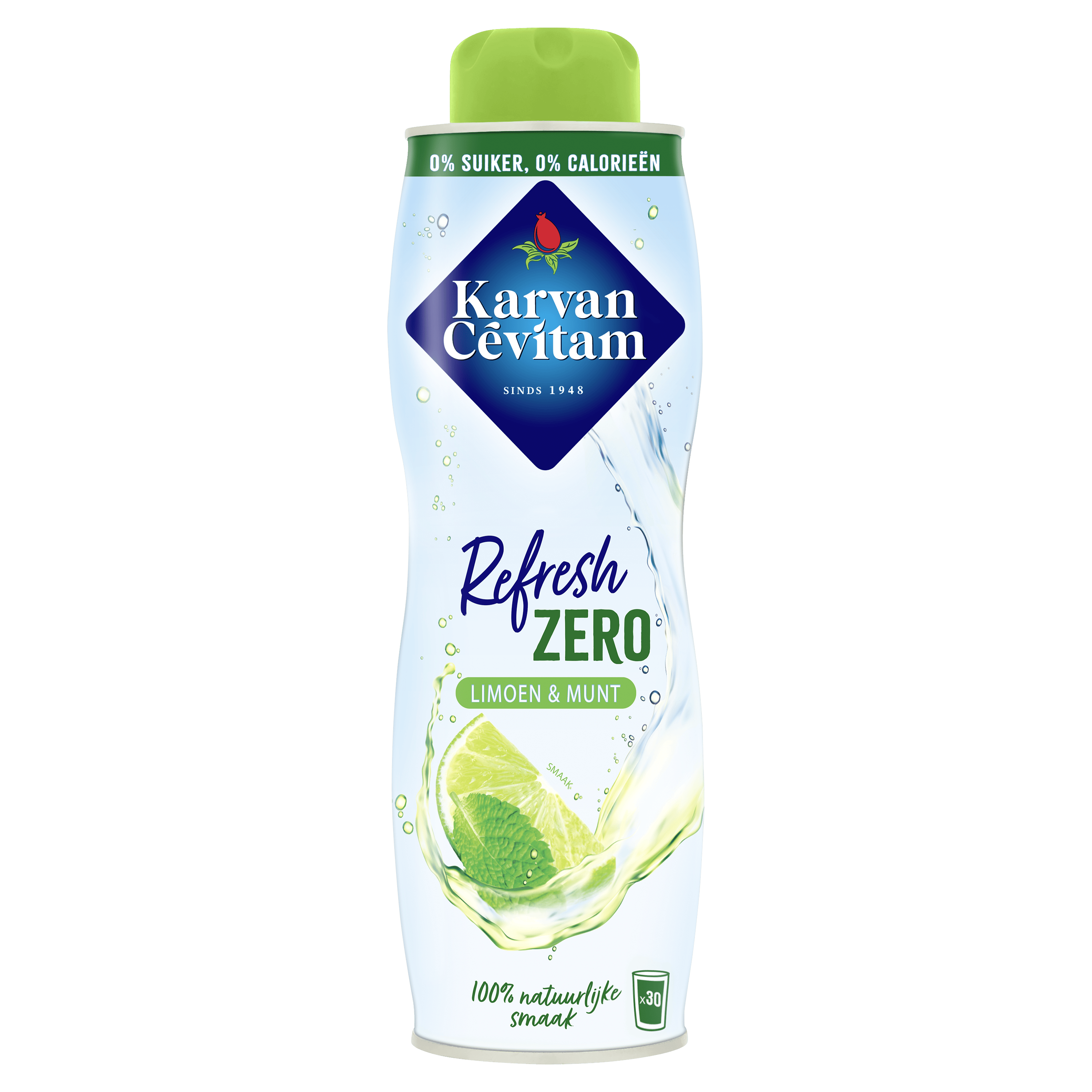 Karvan Cévitam Refresh zero limoen & munt