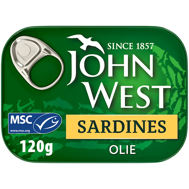 John West Sardines olijfolie
