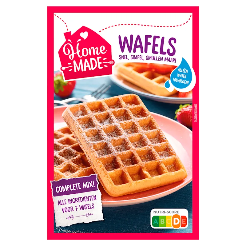Homemade Mix voor wafels