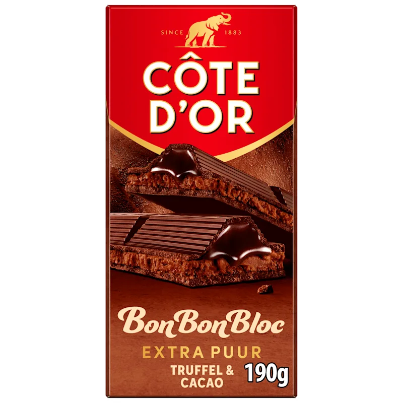 Côte d'Or BonBonBloc Praline truffel