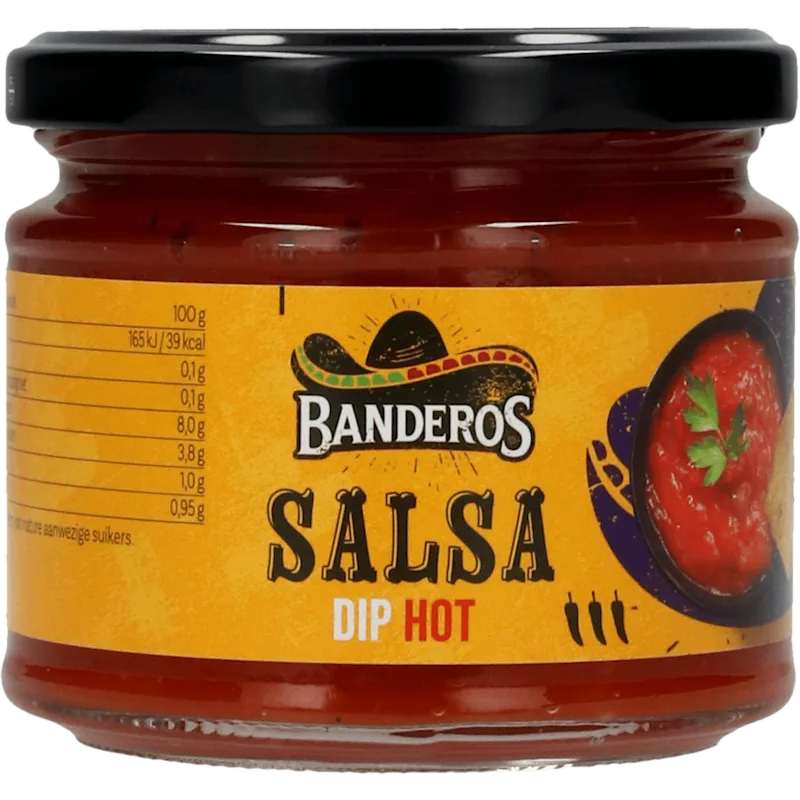 Banderos Salsa dip hot