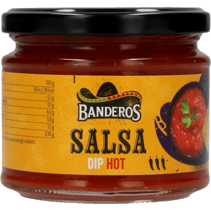 Salsa dip hot