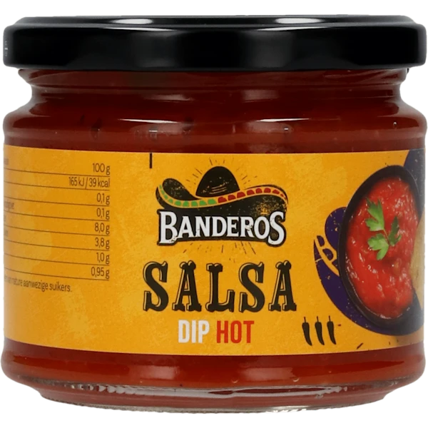 Banderos Salsa dip hot