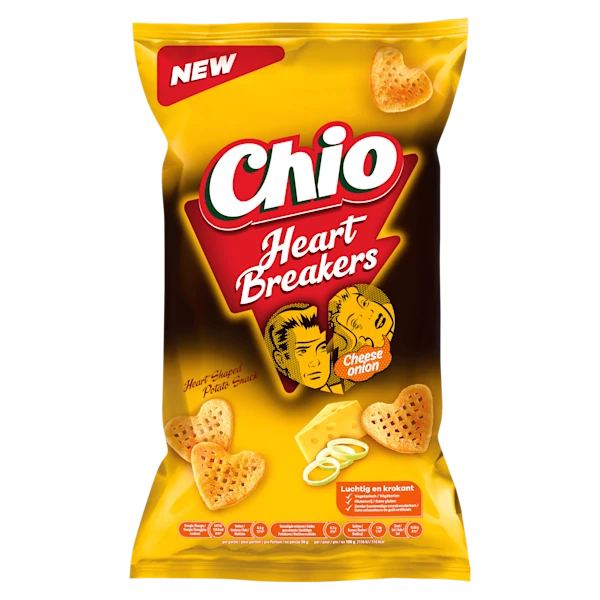 Chio Heartbreakers Cheese & onion