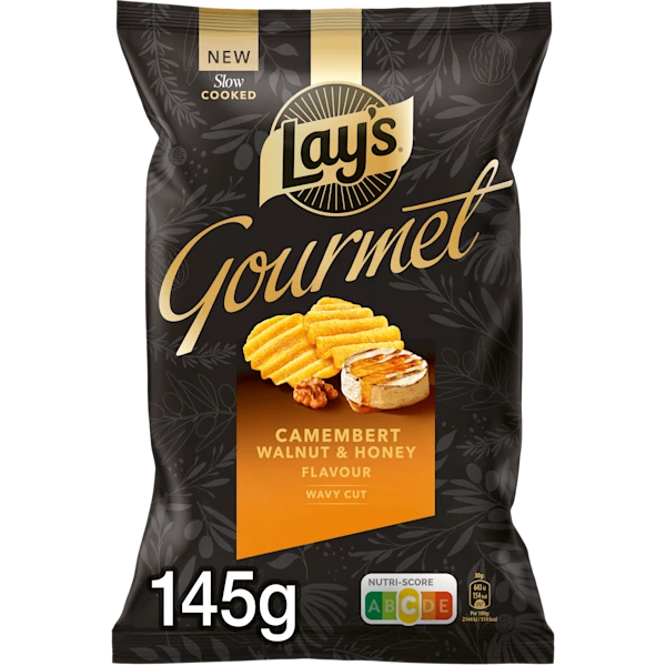 Lays Wavy Cut Camembert Walnut Honey