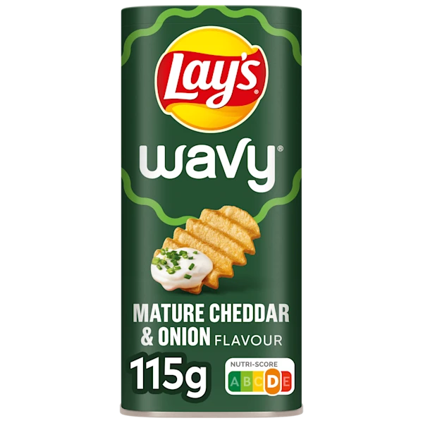 Lays Wavy Mature Cheddar & Onion
