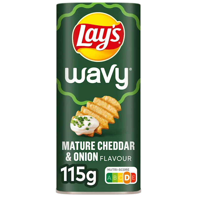 Lays Wavy Mature Cheddar & Onion