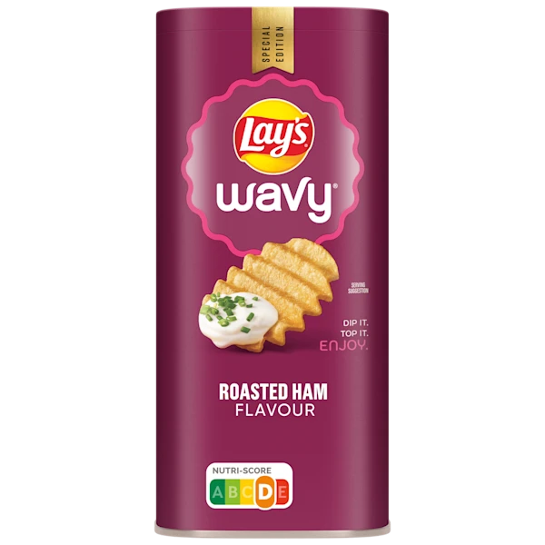 Lays Wavy Mature Roasted Ham