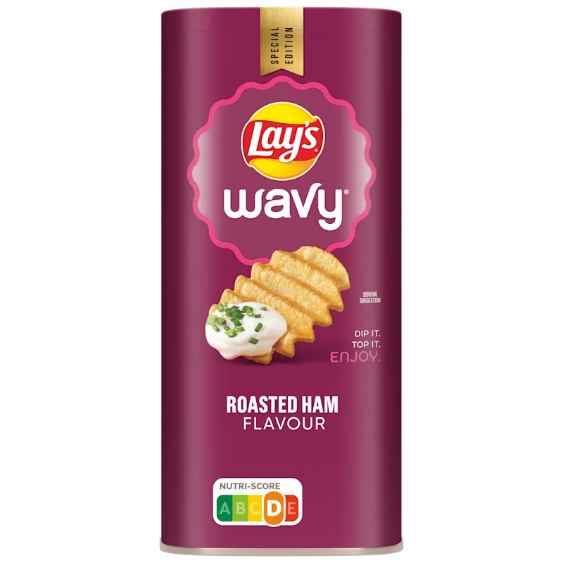 Lays Wavy Mature Roasted Ham